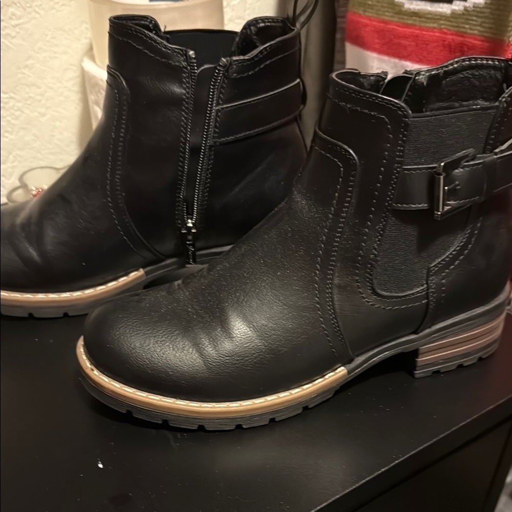 Women's Black Ankle Boots